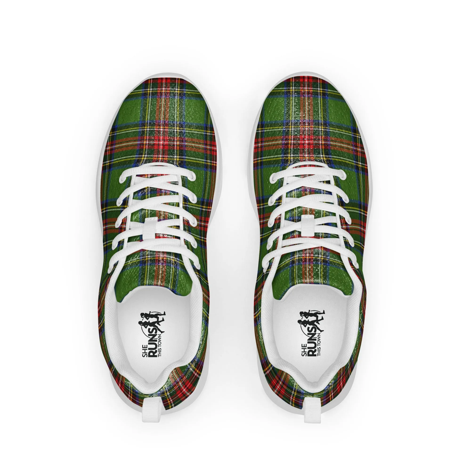 Plaid Power Women’s Athletic Shoes
