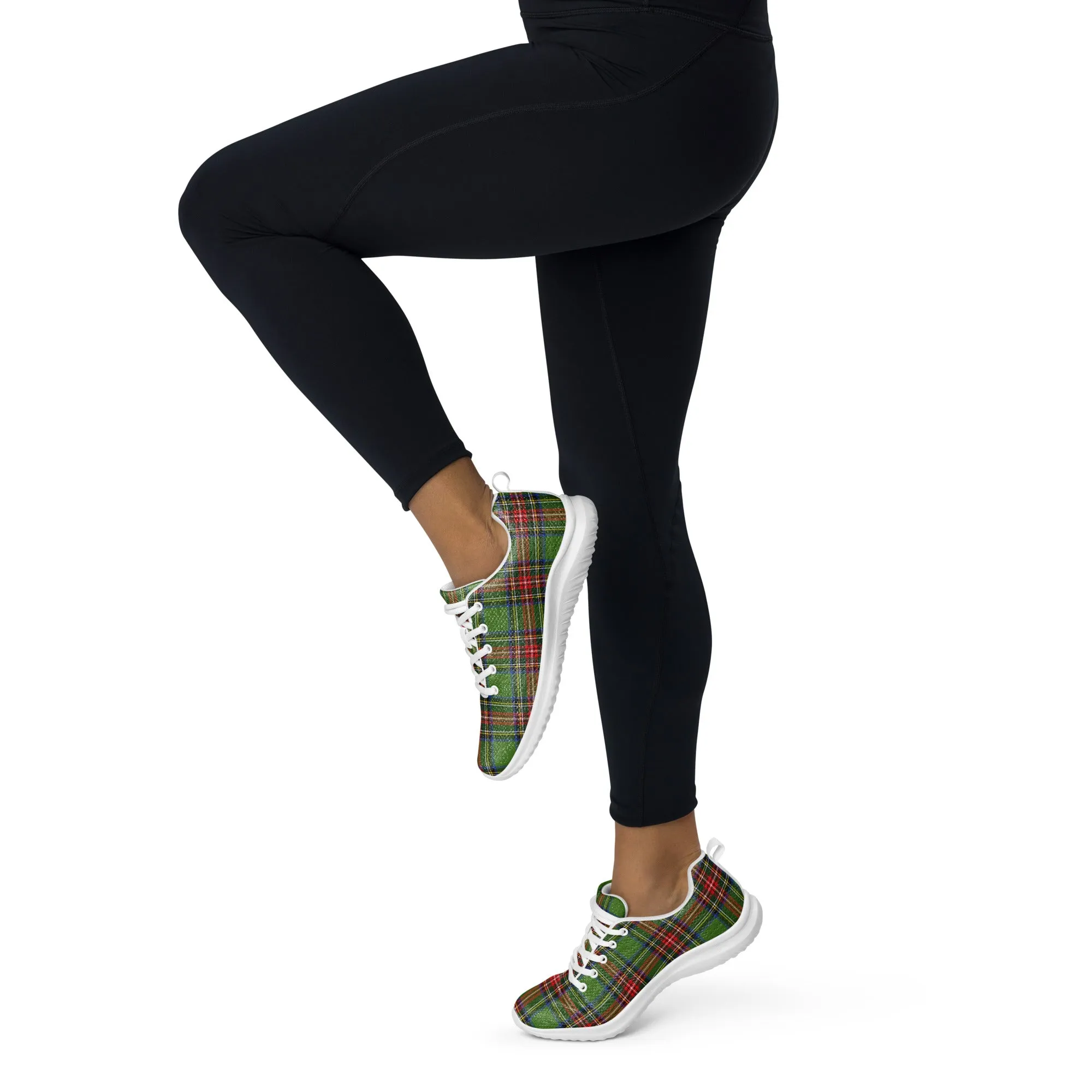 Plaid Power Women’s Athletic Shoes