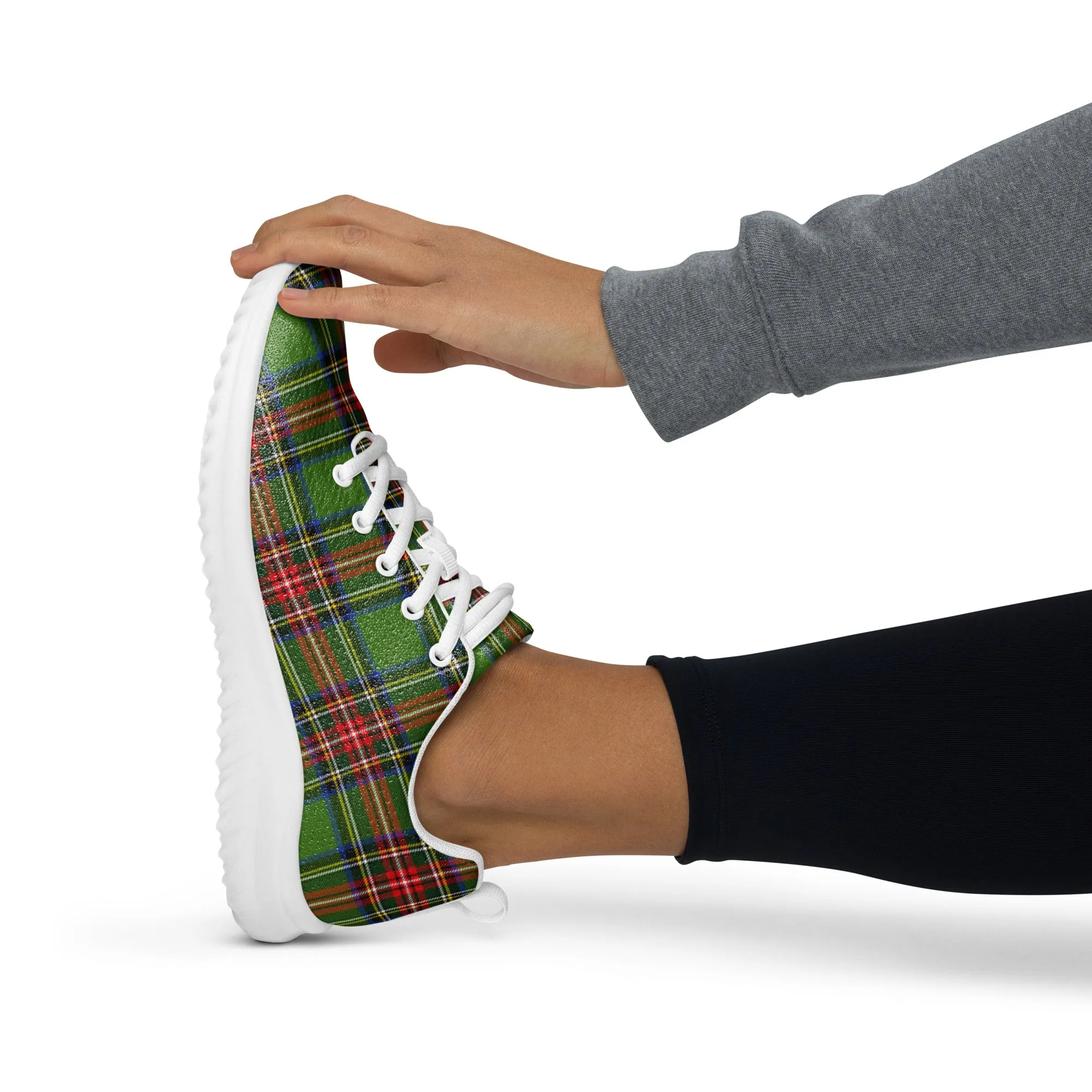Plaid Power Women’s Athletic Shoes
