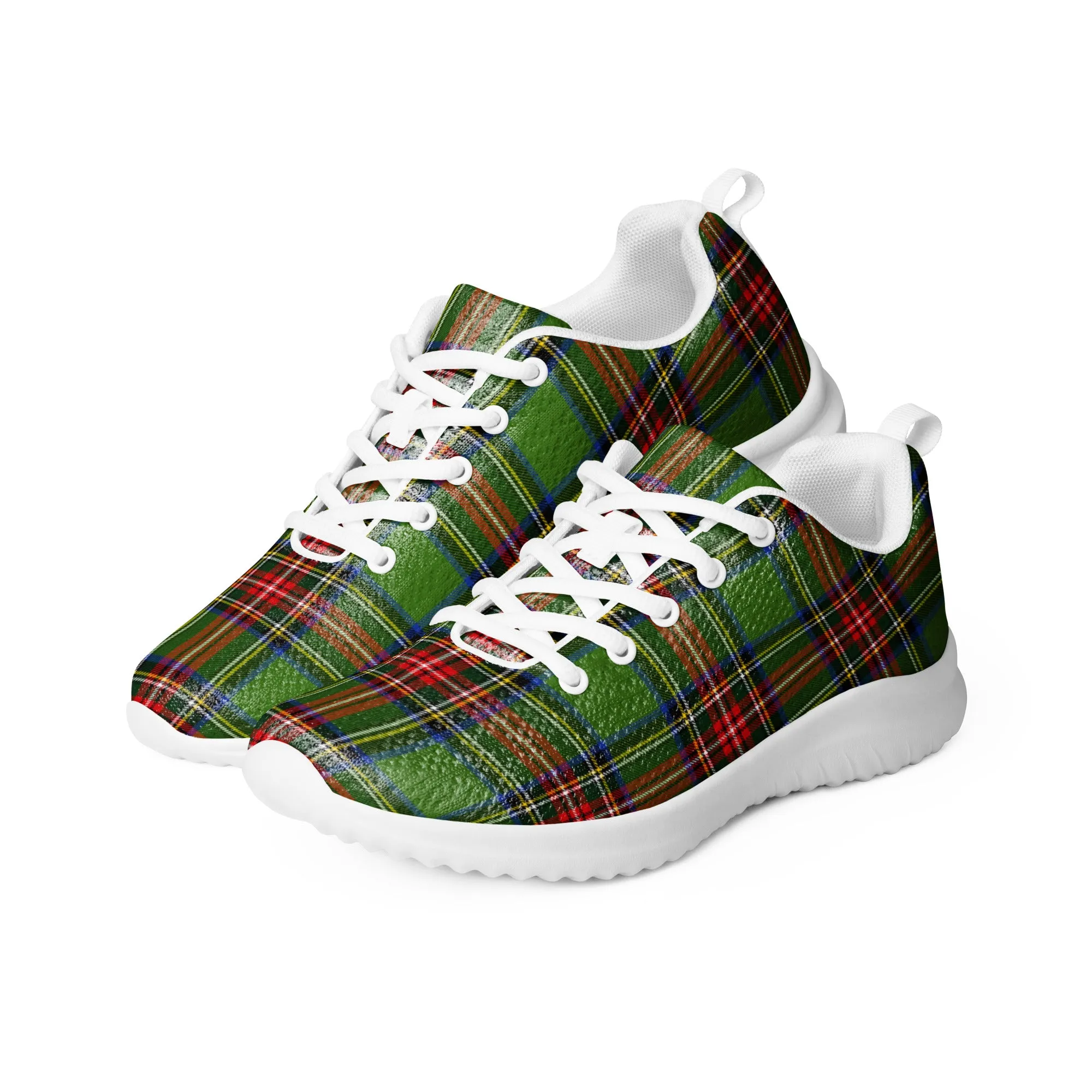 Plaid Power Women’s Athletic Shoes