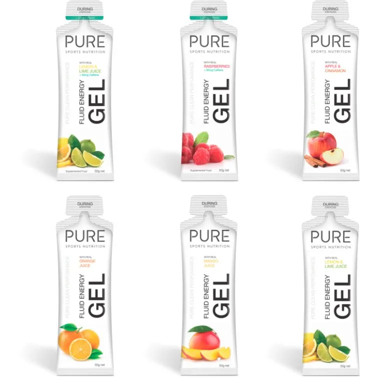 Pure Sports Nutrition - Pure Fluid Energy Gel 50g