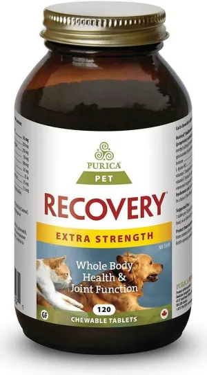 Purica Pet Recovery Extra Strength 120 Chewable Tablets - Small Animals