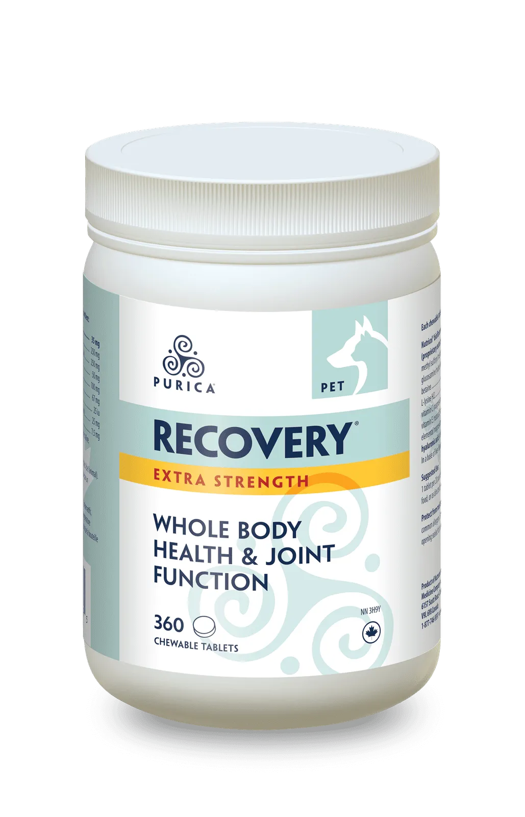 Purica Pet Recovery Extra Strength (Chewable Tablets)