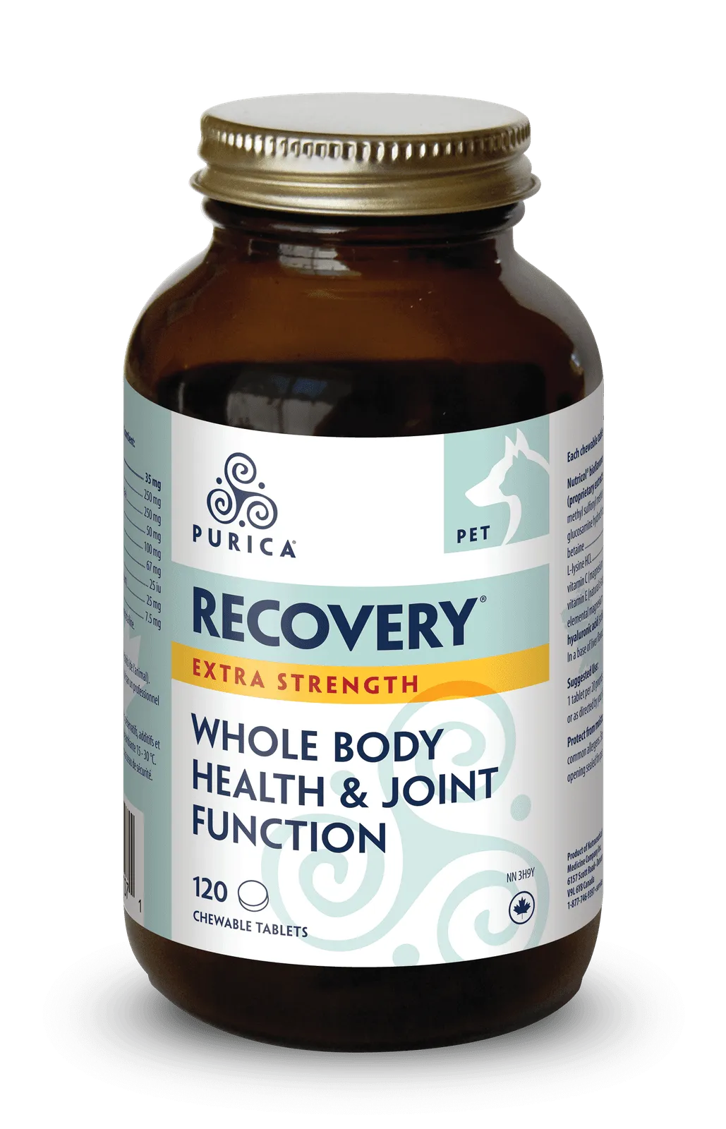 Purica Pet Recovery Extra Strength (Chewable Tablets)