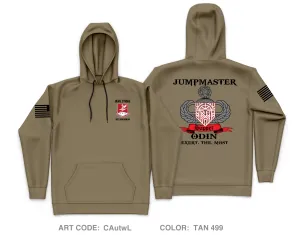 "Odin", 127th AEB, 1BCT 82ND Fundraising Collection Core Men's Hooded Performance Sweatshirt - CAutwL