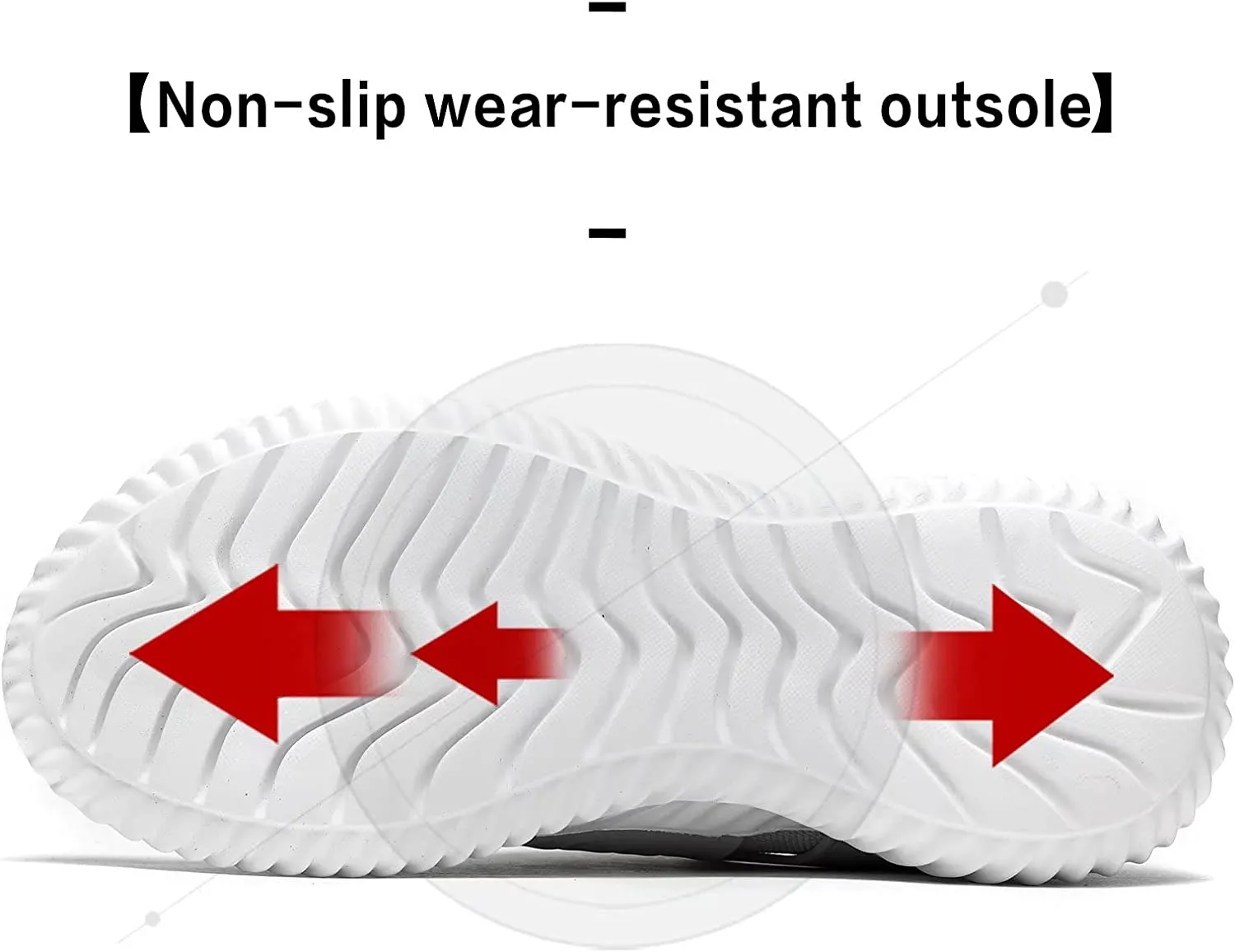 RED LIGHTWEIGHT MESH WORKOUT SHOES