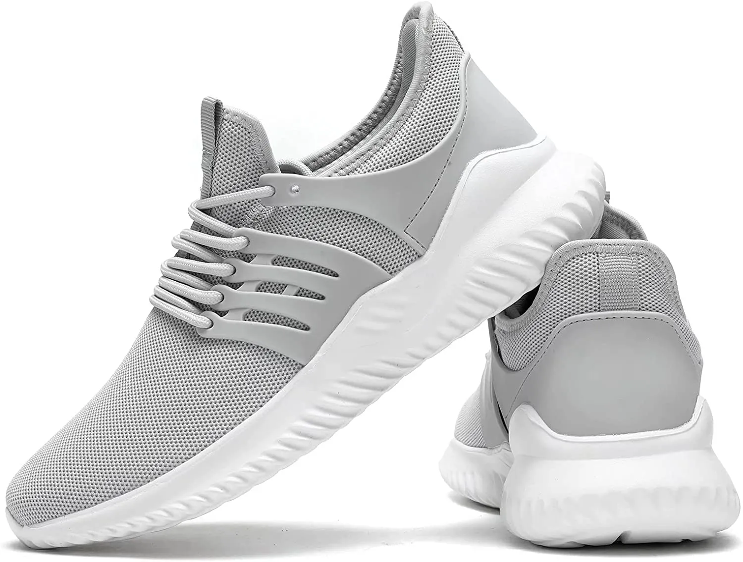 RED LIGHTWEIGHT MESH WORKOUT SHOES