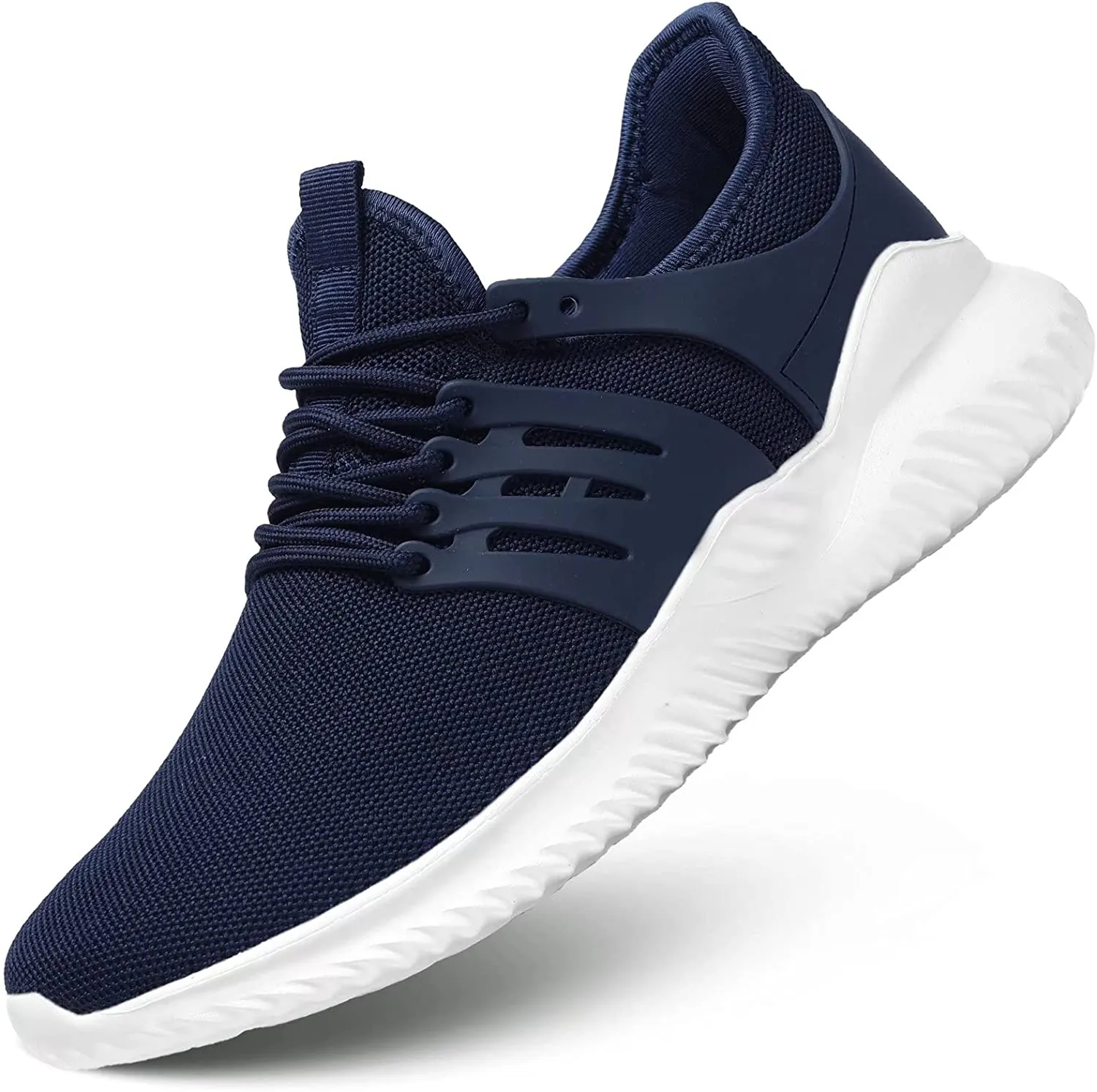 RED LIGHTWEIGHT MESH WORKOUT SHOES