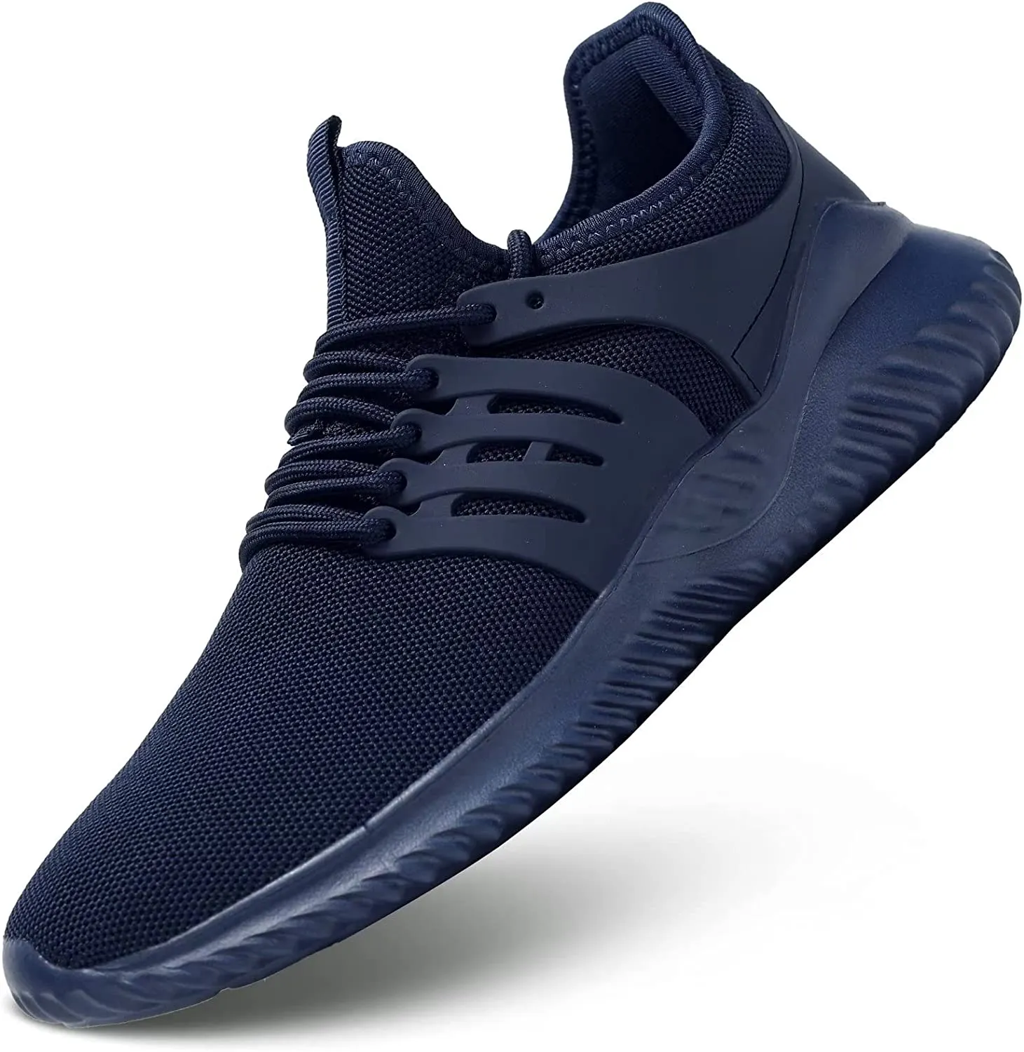 RED LIGHTWEIGHT MESH WORKOUT SHOES