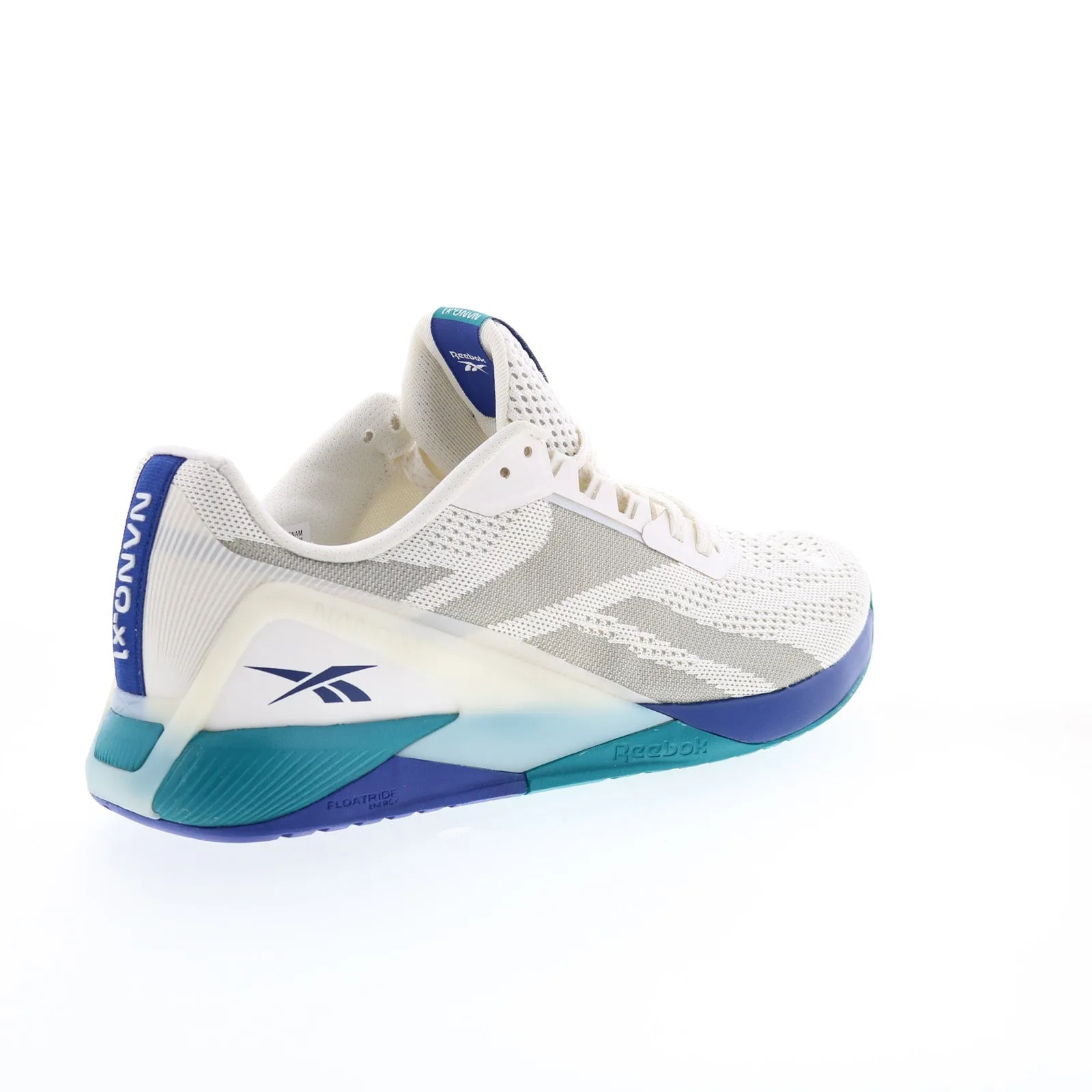Reebok Nano X1 Mens Beige Canvas Athletic Cross Training Shoes