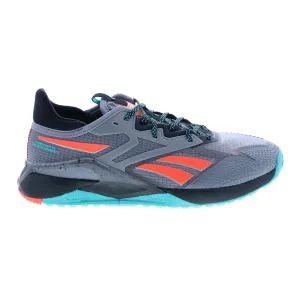 Reebok Nano X2 TR Adventure Mens Gray Athletic Cross Training Shoes