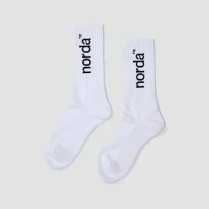 Retro Socks - White