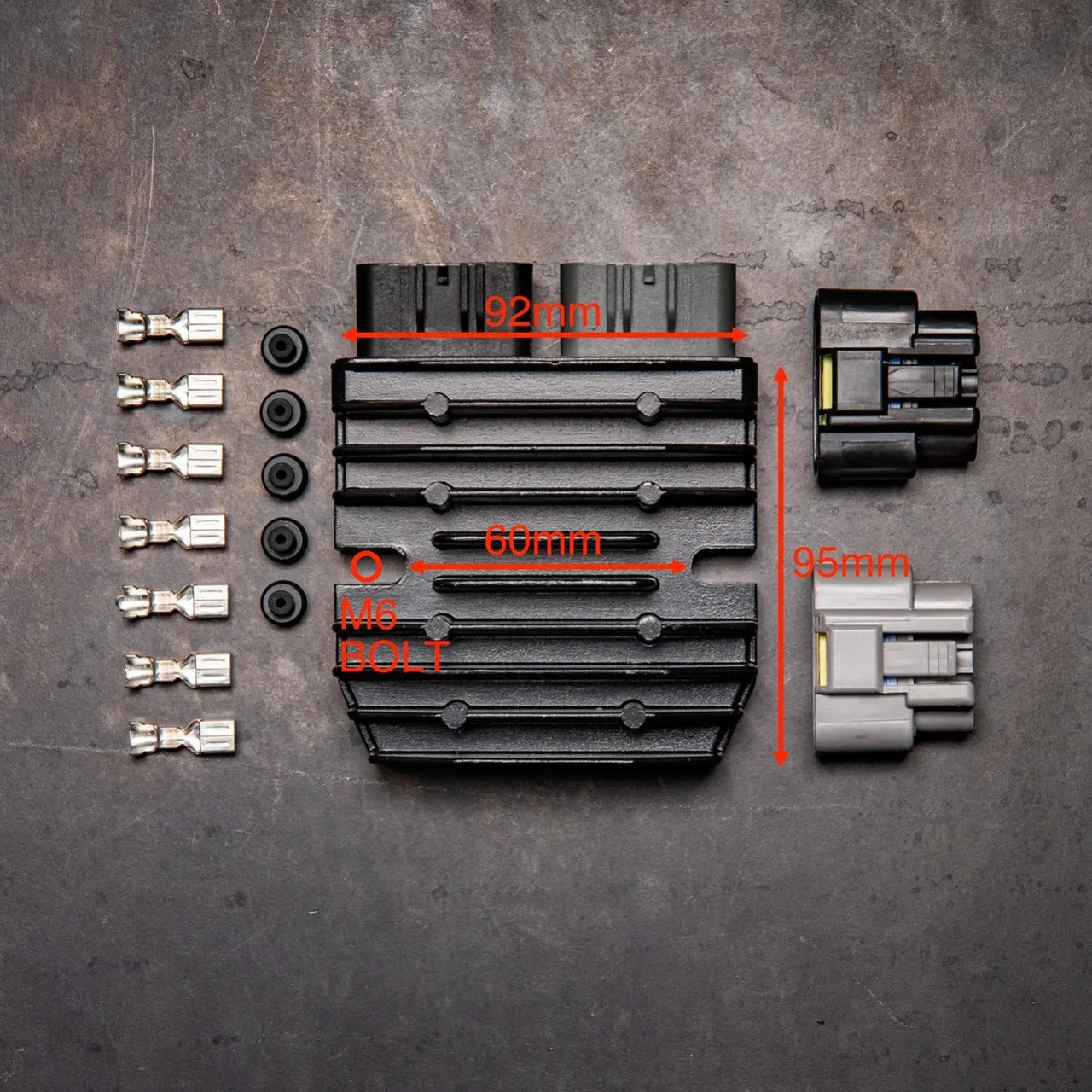 Rick's LiFePO4 Lithium Battery Optimized MOSFET, 3-Phase, Permanent Magnet Regulator/Rectifier