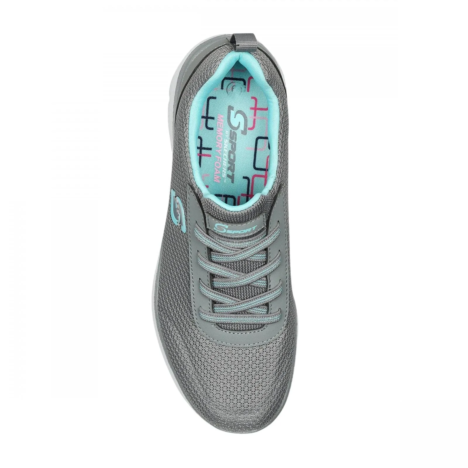 S Sport By Skechers Womens Pull On Low Top Yselle Sneakers 86518793 Gray 6.5M