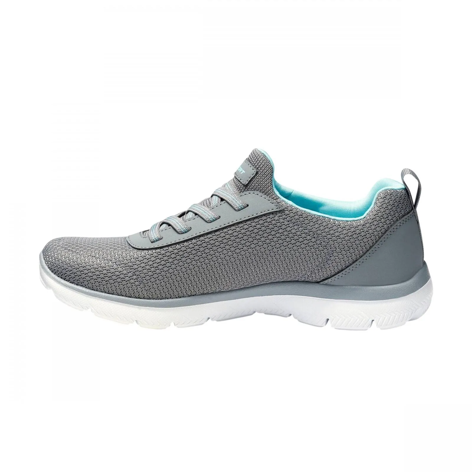 S Sport By Skechers Womens Pull On Low Top Yselle Sneakers 86518793 Gray 6.5M