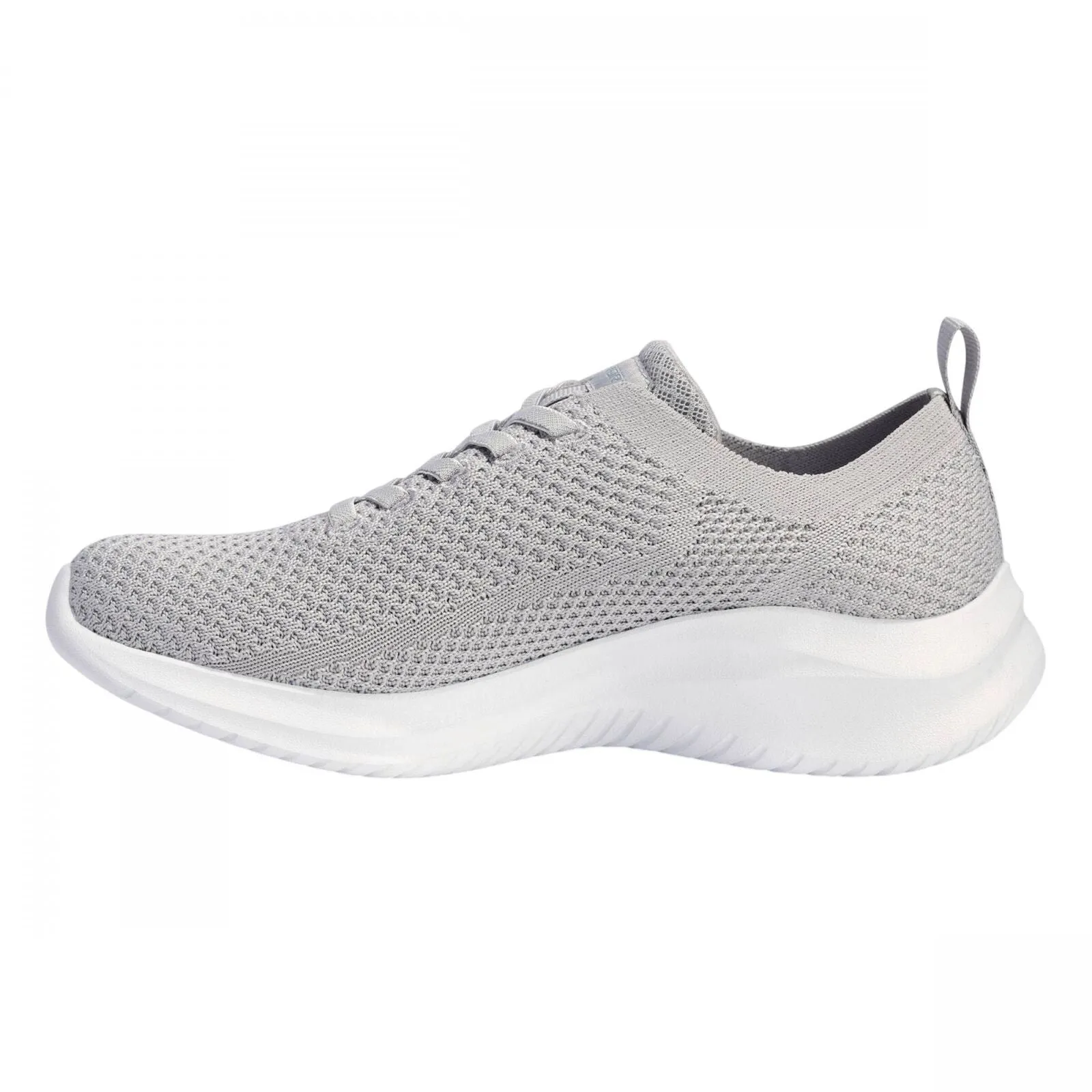 S Sport By Skechers Womens Resse 2.0 Elastic Gore Sneakers Light Gray 7M