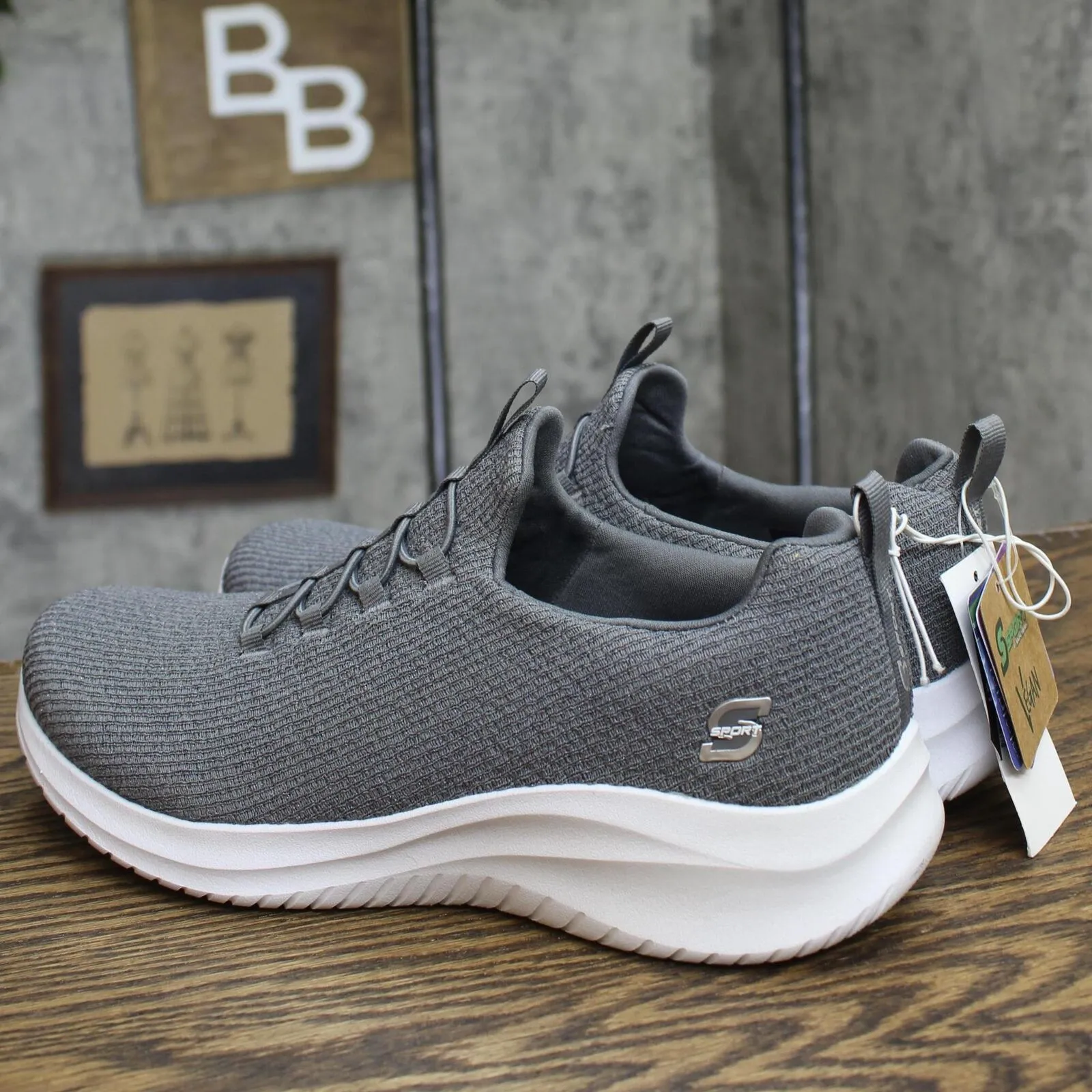 S Sport By Skechers Womens Charlize 2.0 Slip-On Sneakers 89261288 Gray 9M