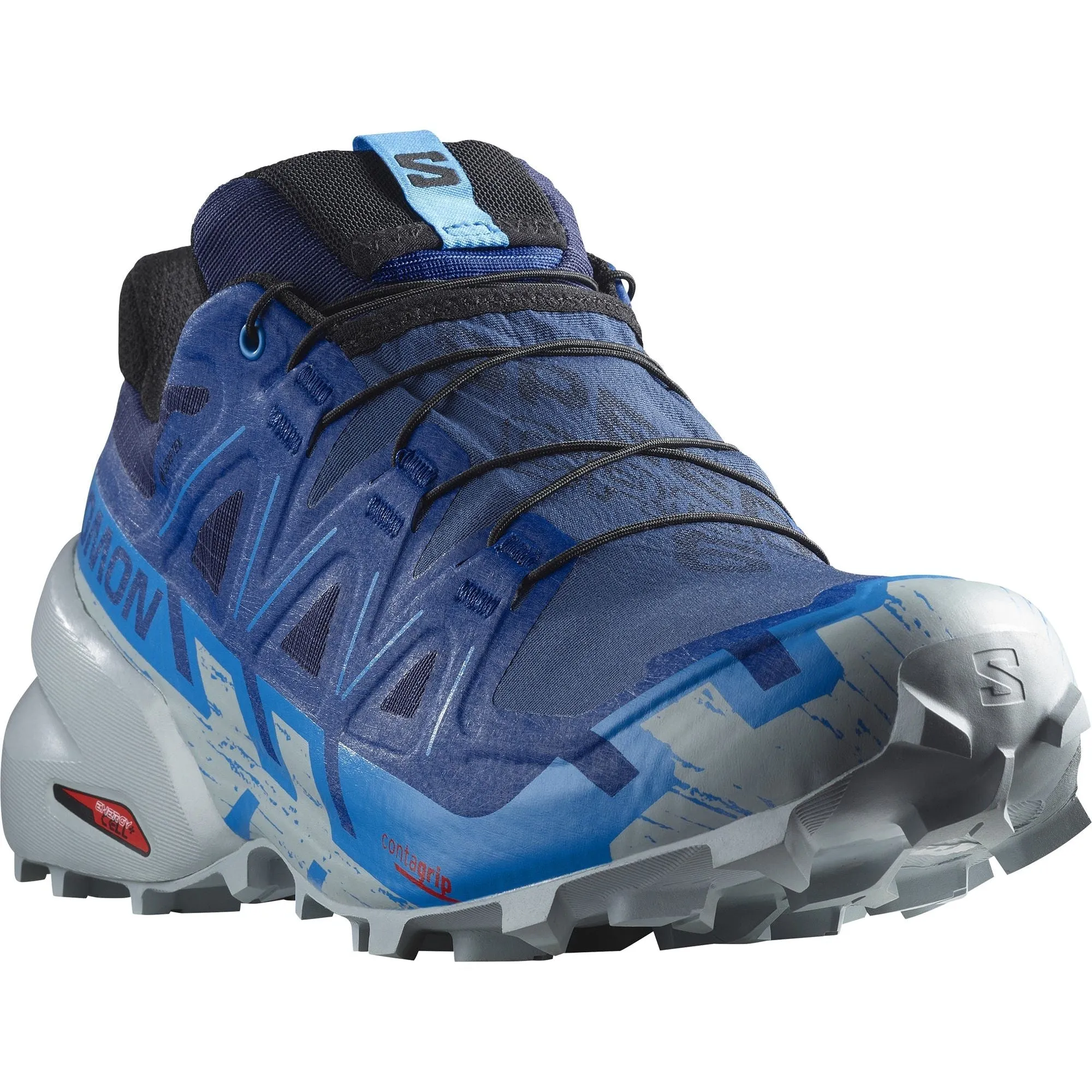 Salomon Speedcross 6 GORE-TEX Mens Trail Running Shoes - Blue