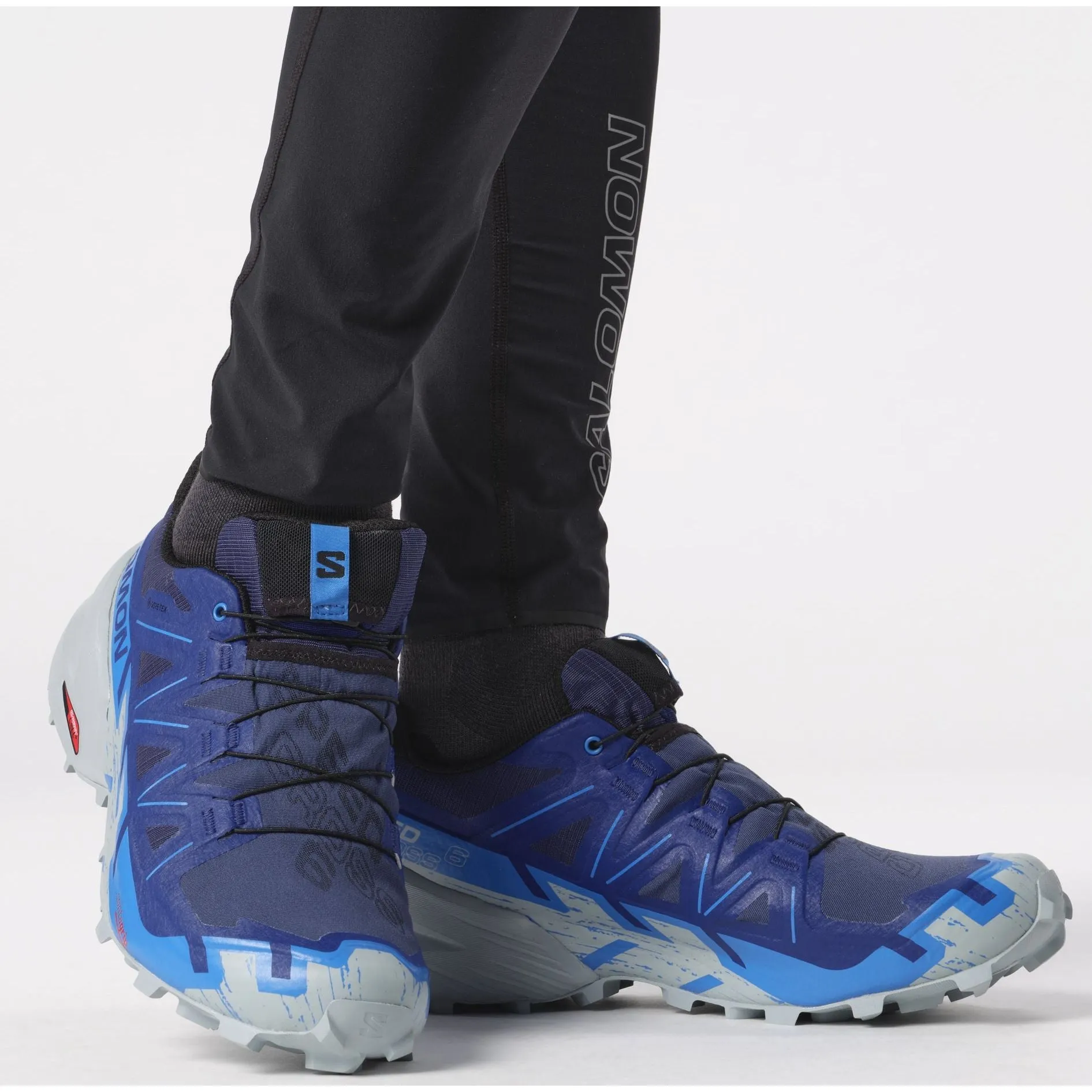 Salomon Speedcross 6 GORE-TEX Mens Trail Running Shoes - Blue