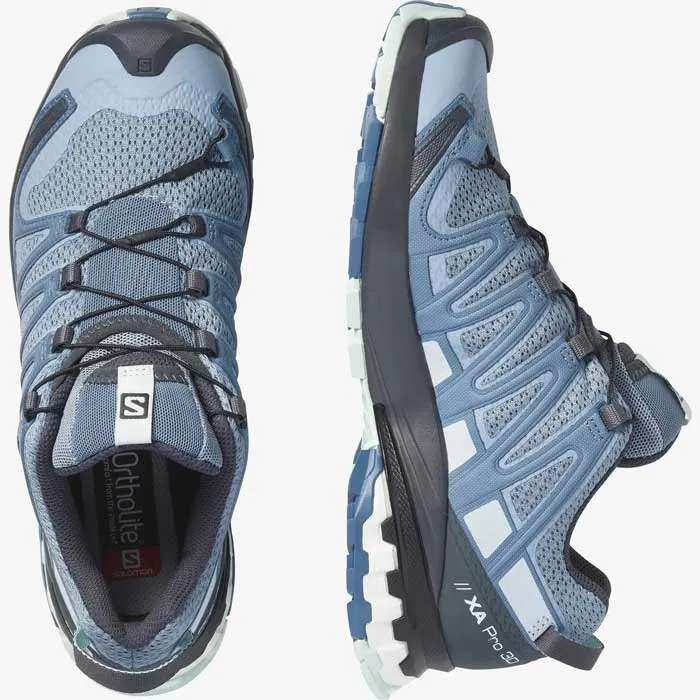 Salomon XA PRO 3D v8 Womens Trail Running Shoe - Ashley Blue/Ebony/Opal Blue