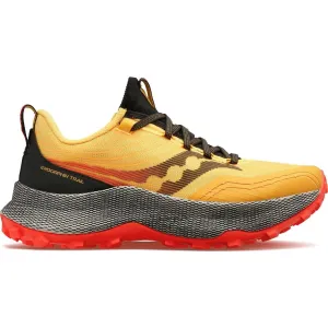 Saucony Endorphin Trail (Mens) - Vizi Gold/Vizi Red