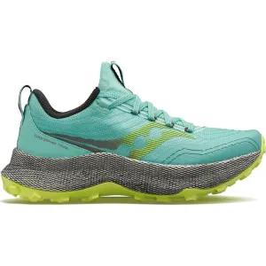 Saucony Endorphin Trail (Womens) - Cool Mint/Acid