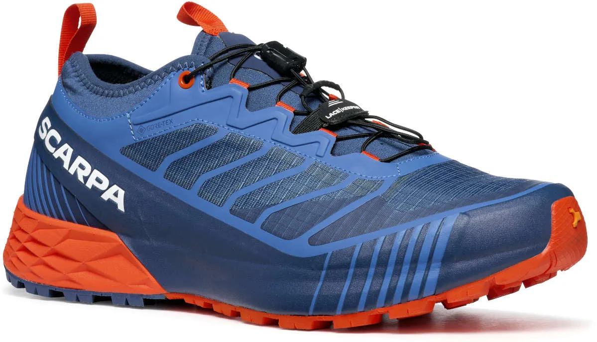 Scarpa Ribelle Run GORE-TEX Mens Trail Running Shoes - Blue