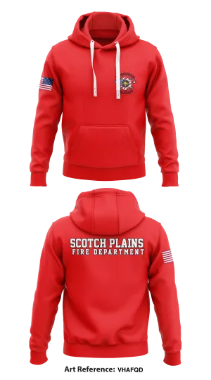 Scotch Plains Fire Department Store 1  Core Men's Hooded Performance Sweatshirt - VhaFQD