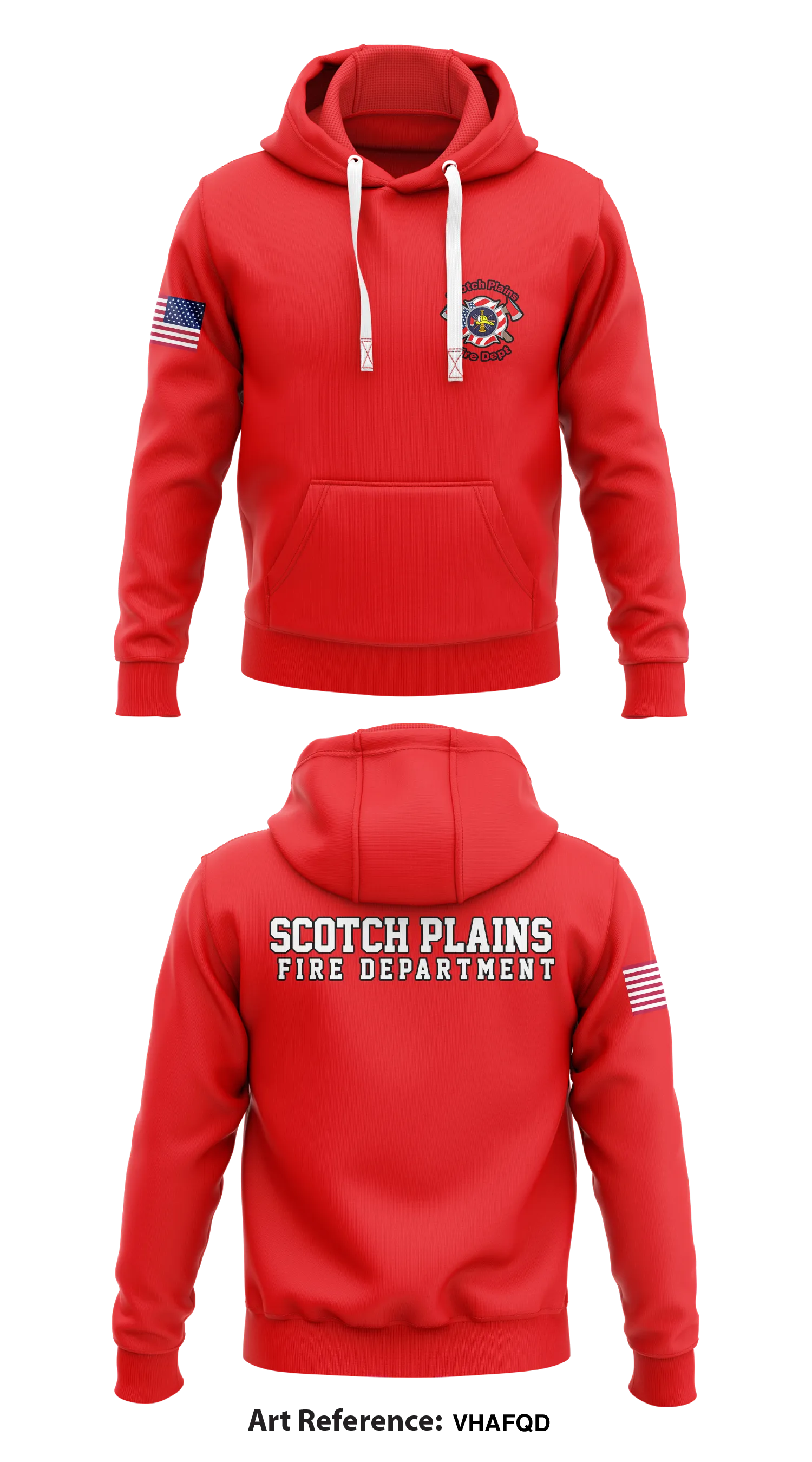 Scotch Plains Fire Department Store 1  Core Men's Hooded Performance Sweatshirt - VhaFQD