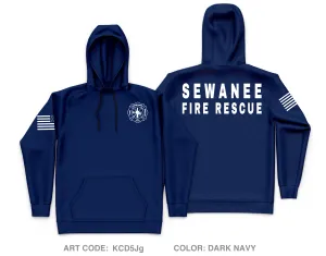Sewanee Fire Department Core Men's Hooded Performance Sweatshirt - KCD5Jg