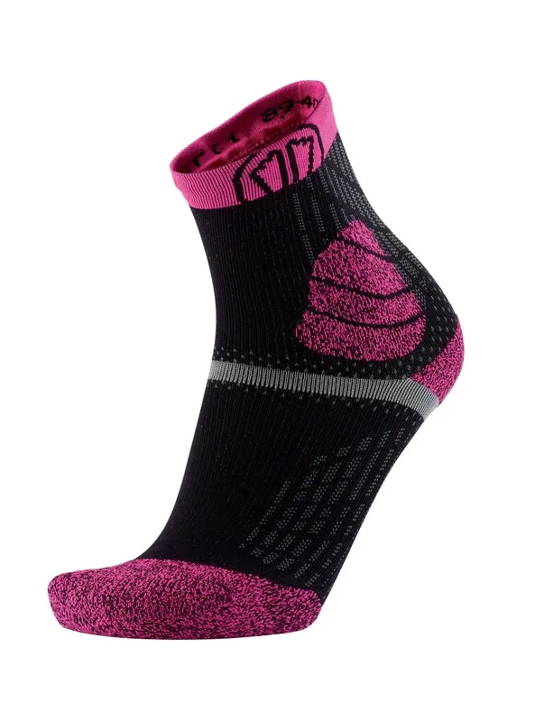 Sidas Trail Protect Black & Pink Trail Running Socks