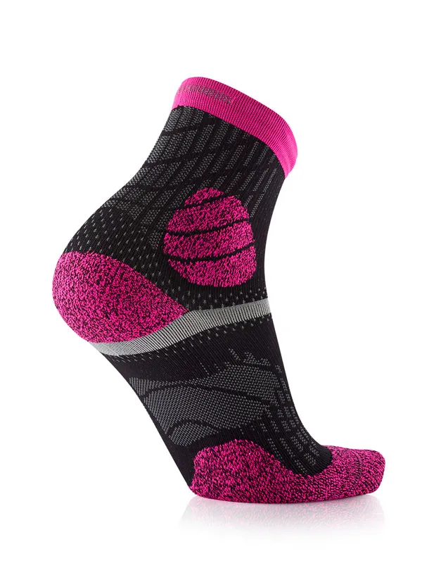 Sidas Trail Protect Black & Pink Trail Running Socks