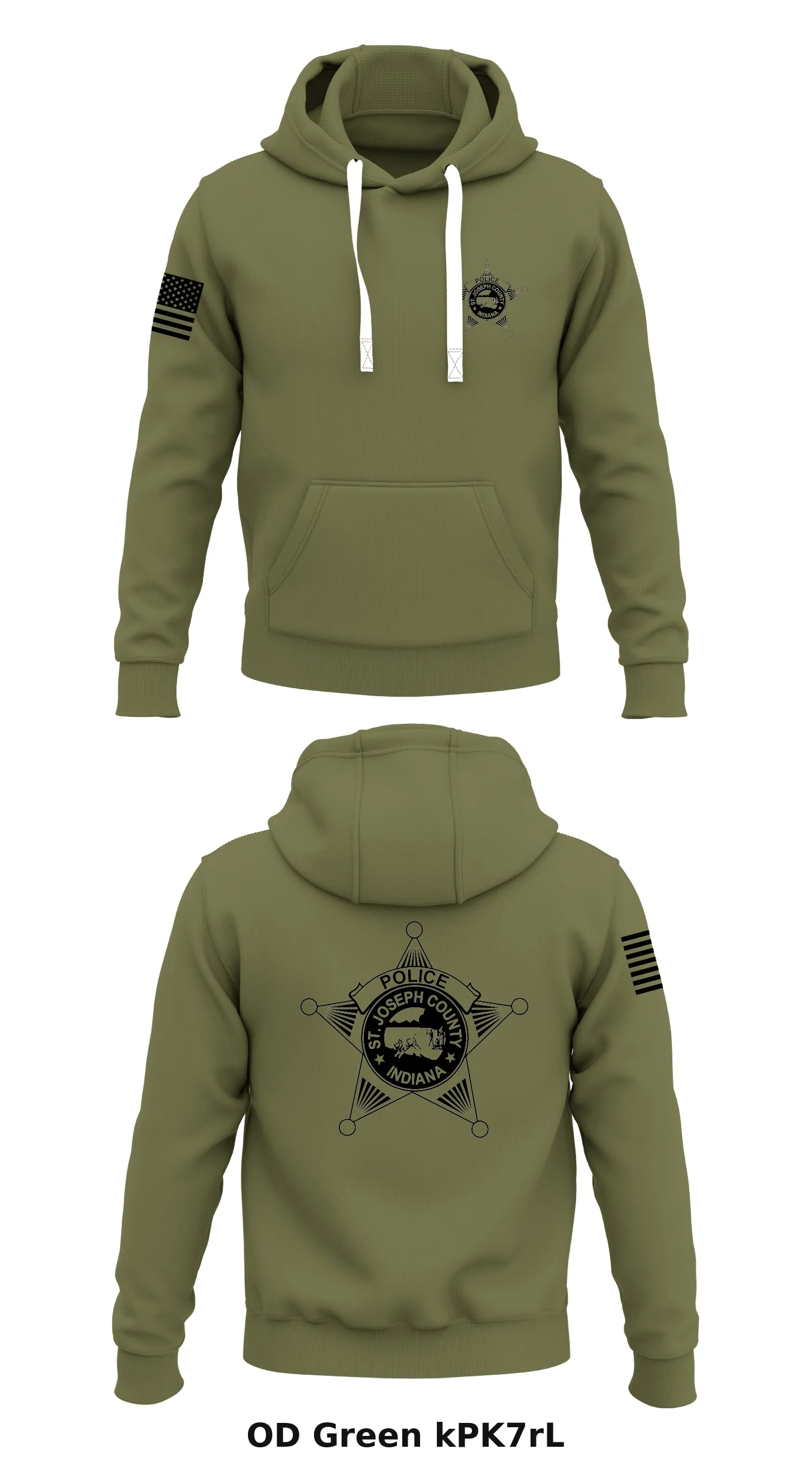 SJCPD Fugitive Unit  Store 1  Core Men's Hooded Performance Sweatshirt - kPK7rL