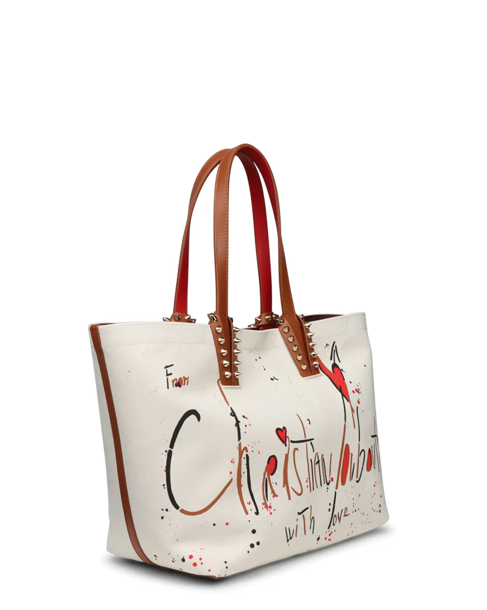 Small Cabata Canvas Beach Tote in Natural