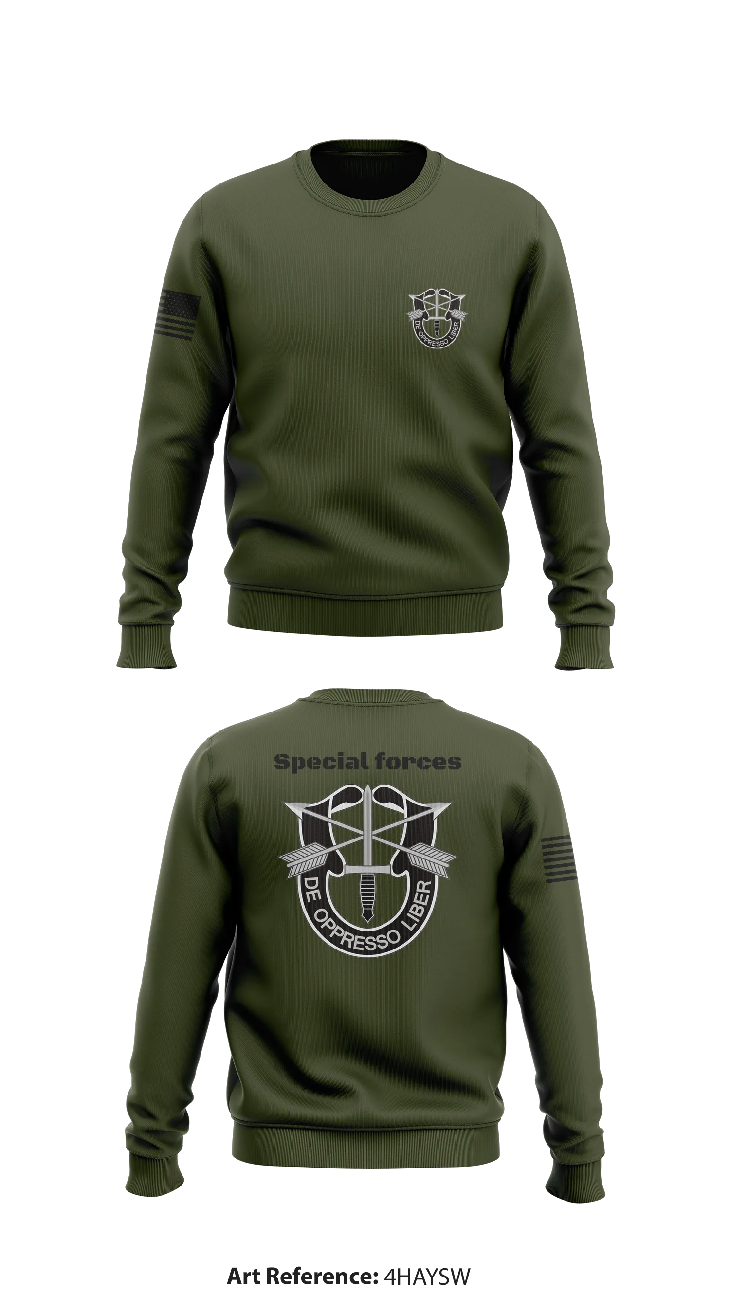 Special forces  Store 1 Core Men's Crewneck Performance Sweatshirt - 4HaYsw