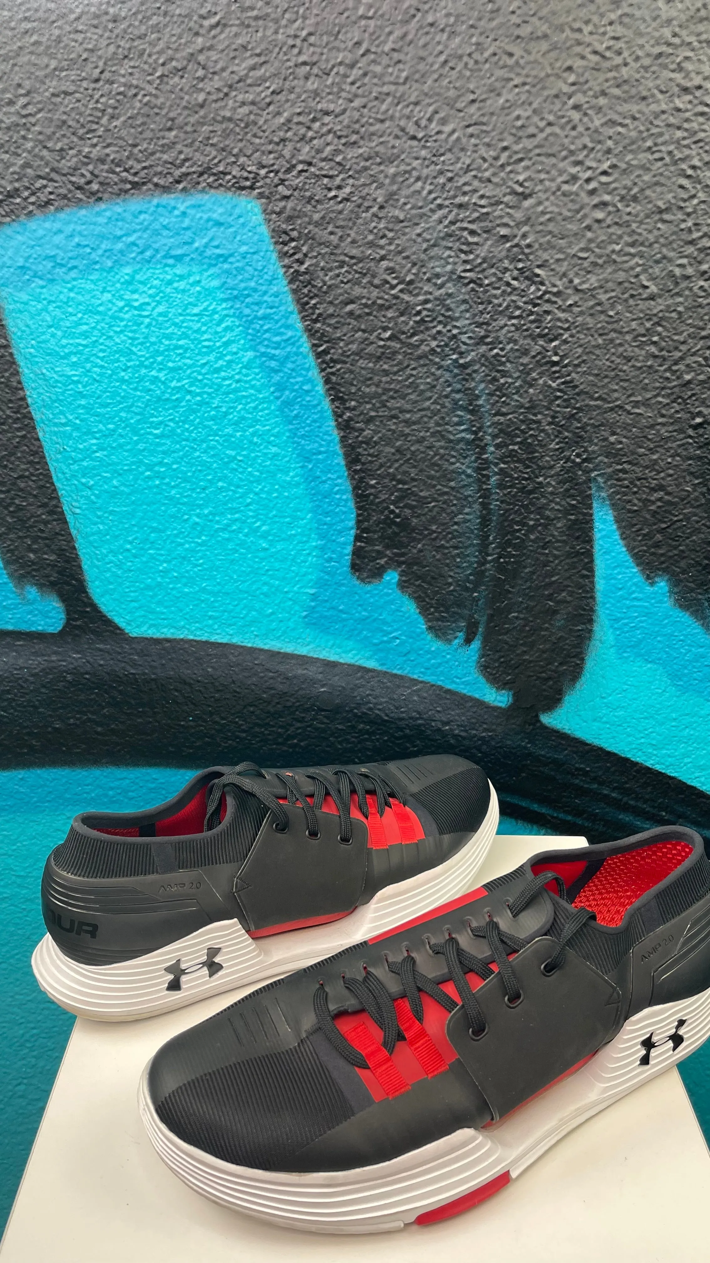 SpeedForm AMP 2.0 'Black/Red'