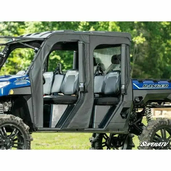 SuperATV Polaris Ranger 1000 Crew Soft Cab Enclosure Doors
