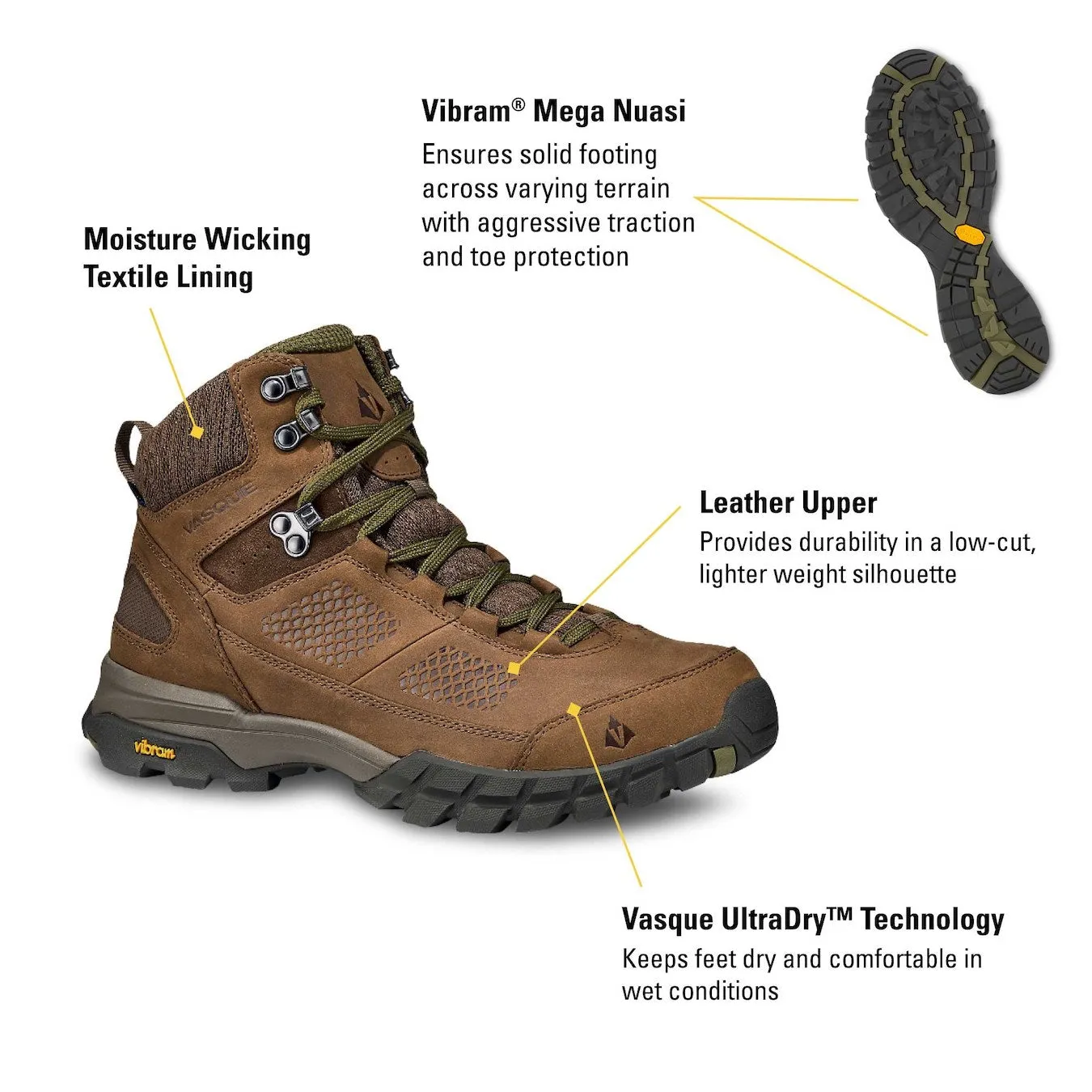 Talus AT UltraDry Hiking Boot - Men's