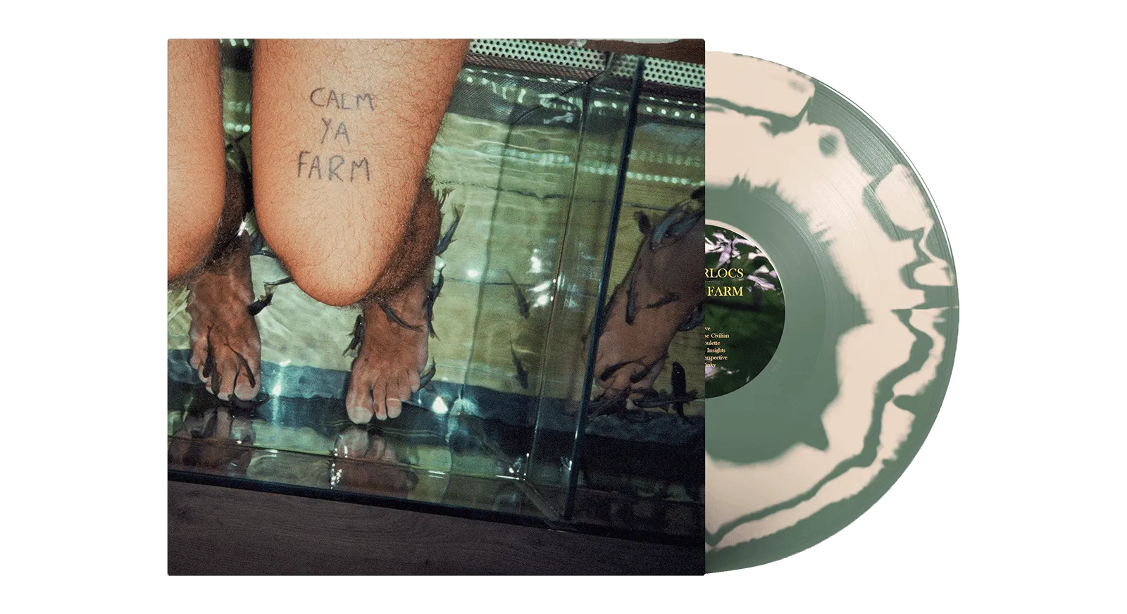 The Murlocs : Calm Ya Farm (White & Green Vinyl)