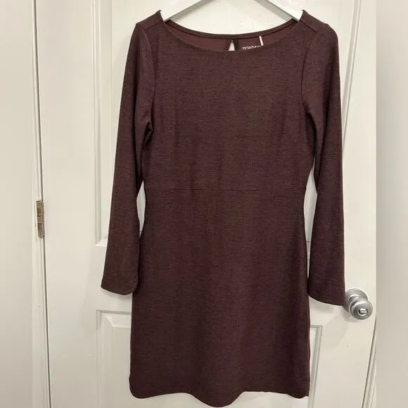 Toad&amp;Co M Intermosso Long Sleeve Athletic Dress Cross over back