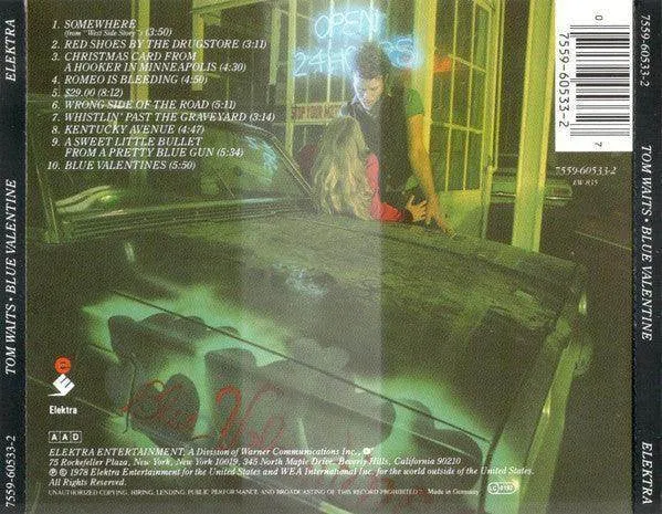 Tom Waits: Blue Valentine (CD, Album, RE, RP)