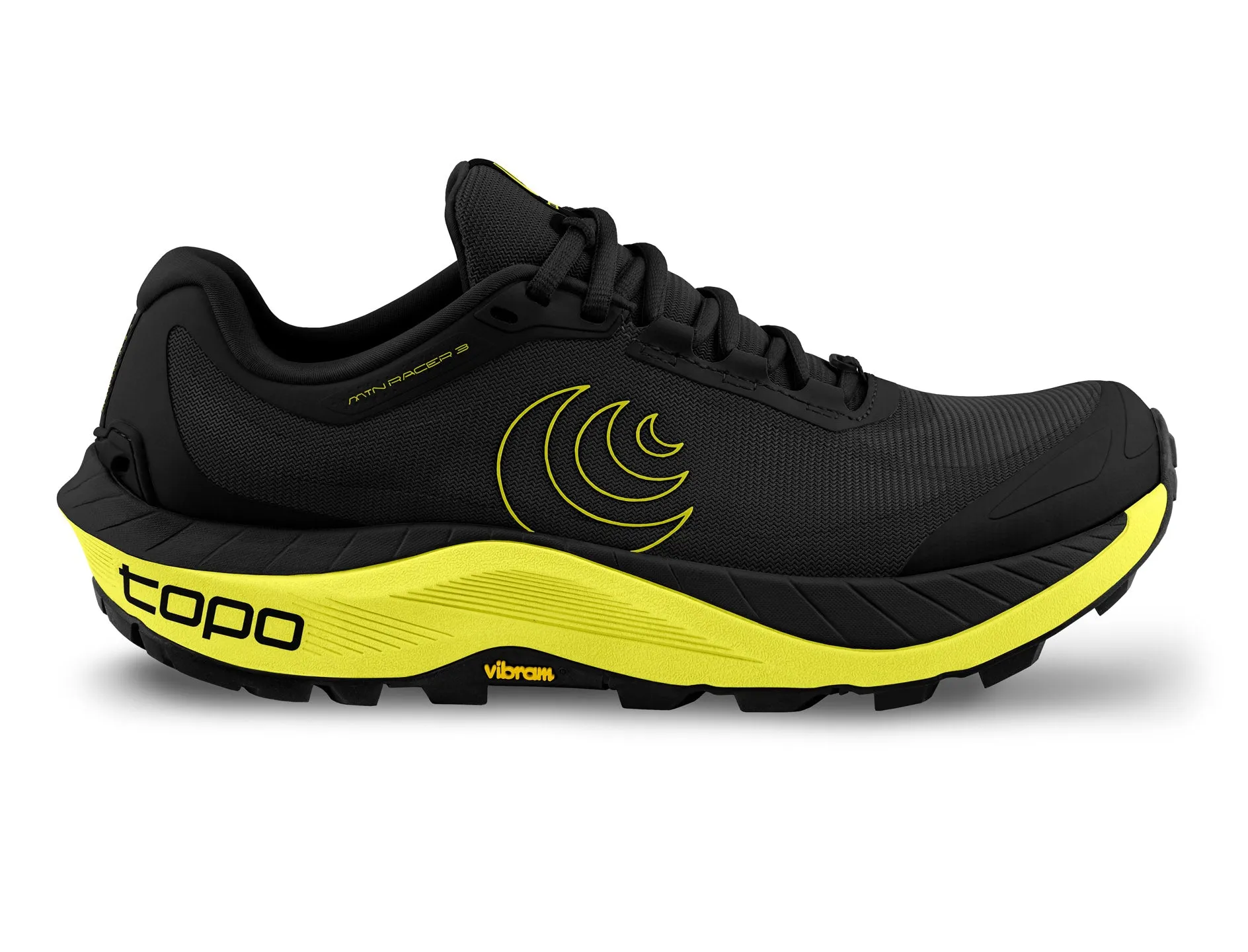 Topo Athletic | MTN Racer 3 | Men's | Black/Lime