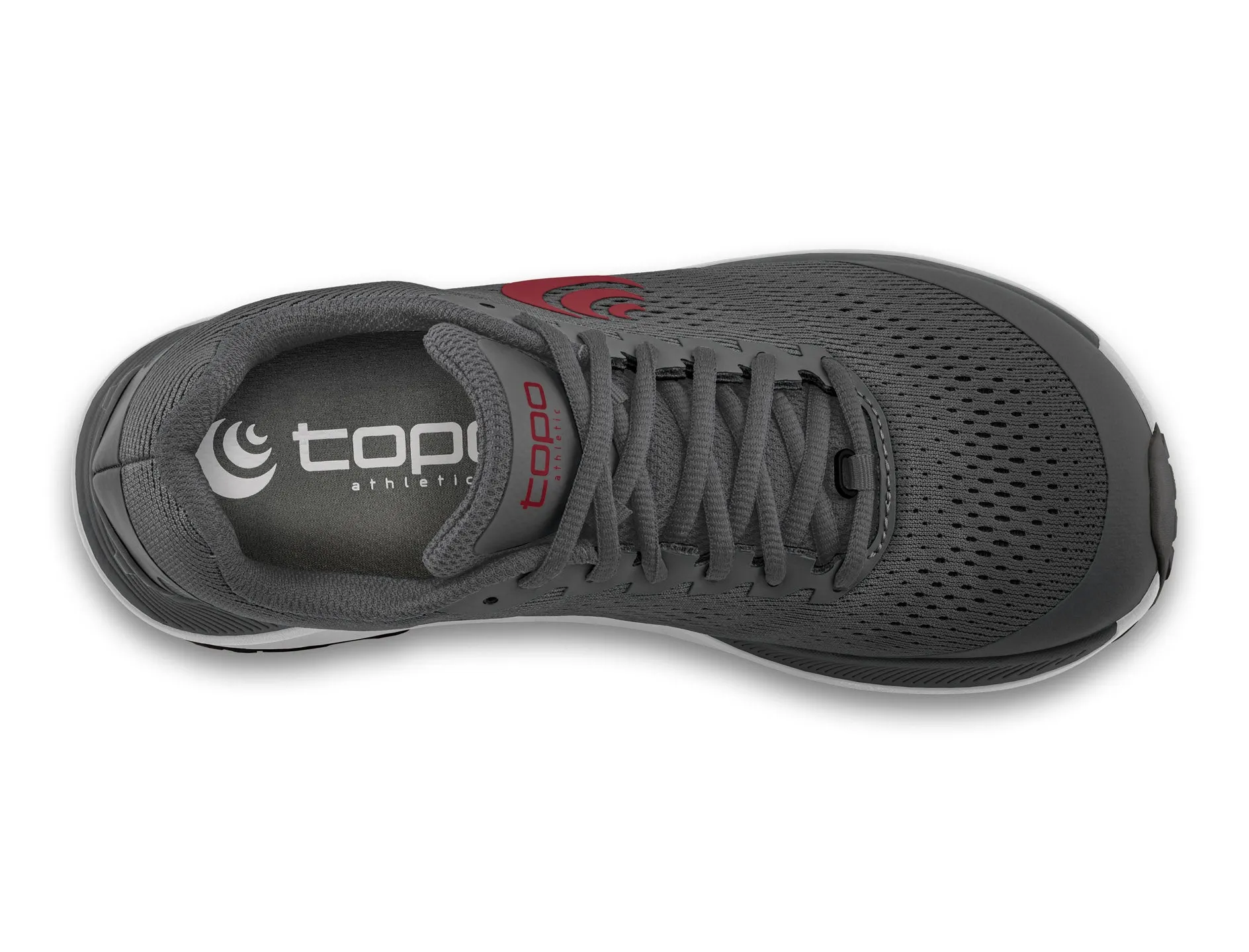 Topo Athletic | Ultraventure 3 | Men's | Grey/Red