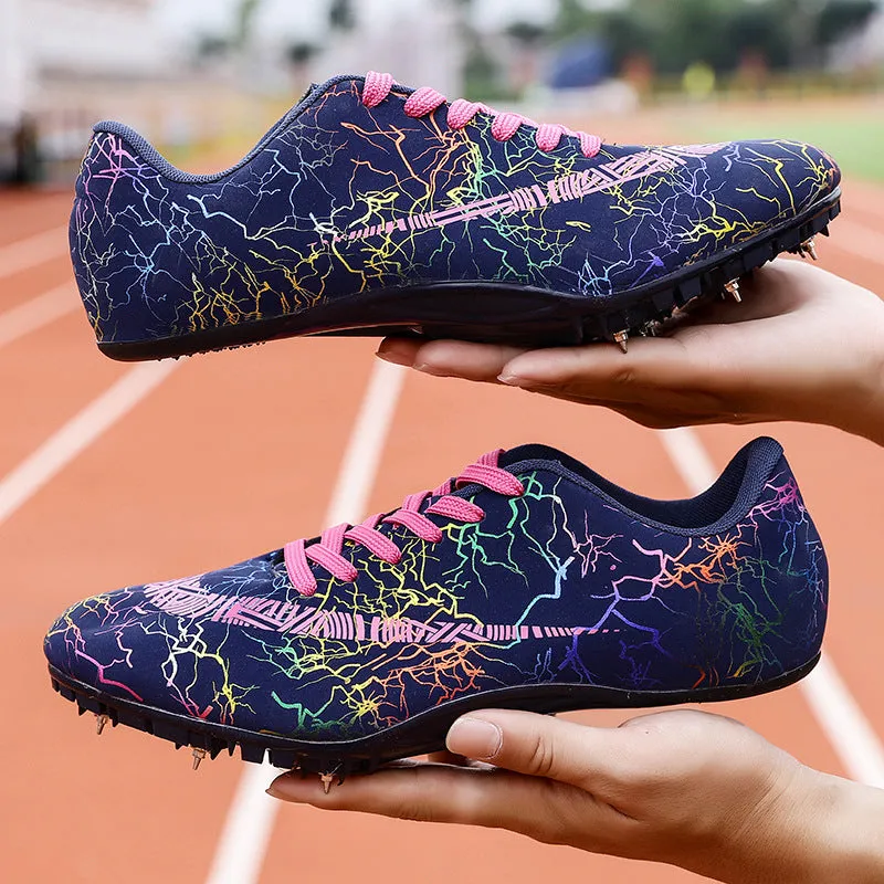 Track And Field Sprint Men's And Women's Running Long Jump Middle And Long Distance Running Spiked Shoes
