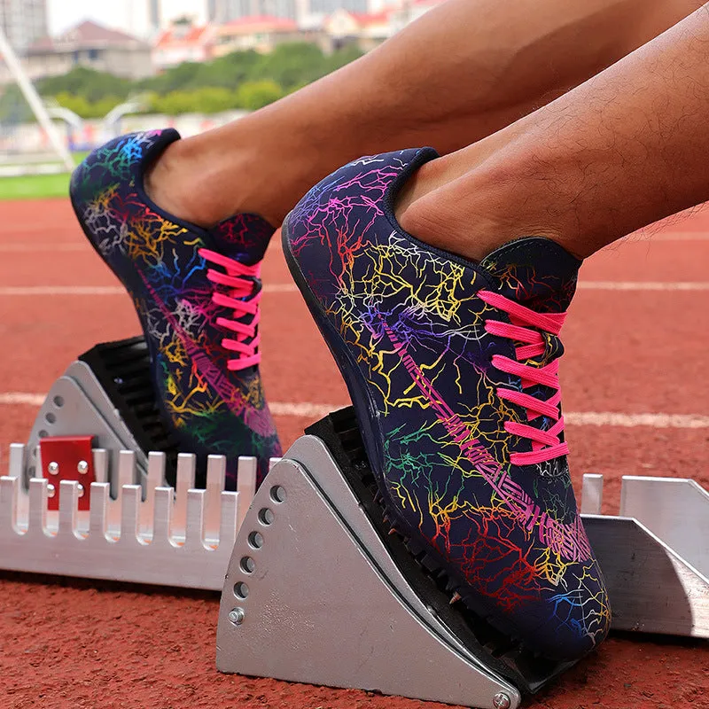 Track And Field Sprint Men's And Women's Running Long Jump Middle And Long Distance Running Spiked Shoes
