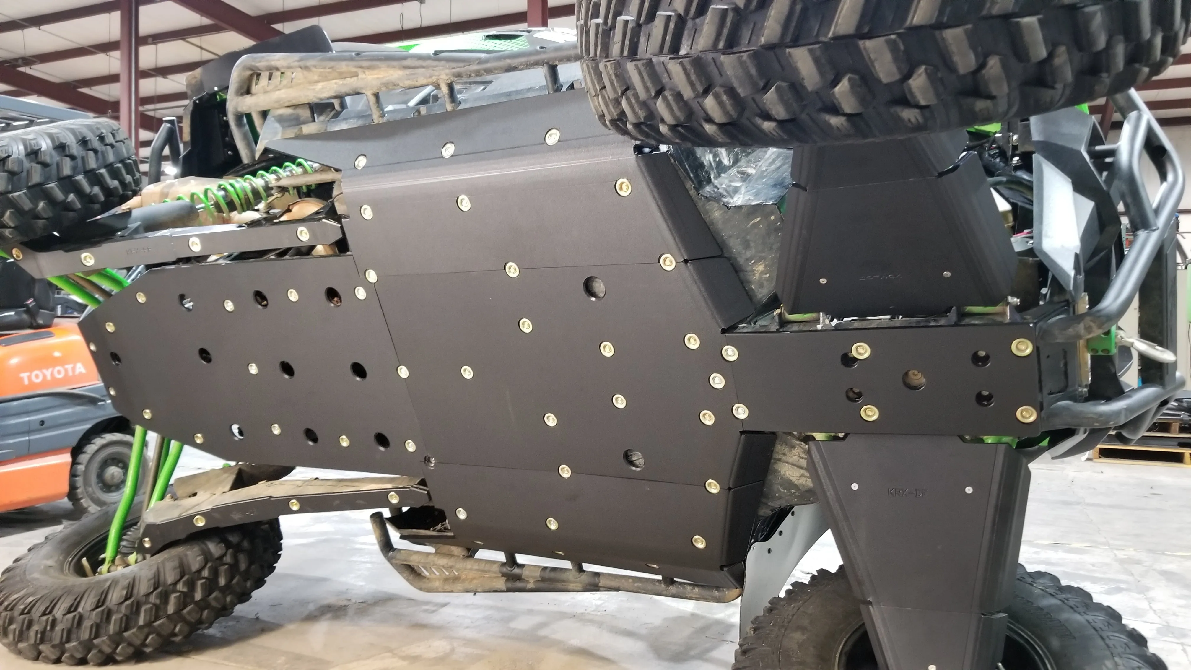 Trail Armor Kawasaki KRX 1000 (all editions) Full Skids with Integrated Slider Nerfs 2020 - 2025