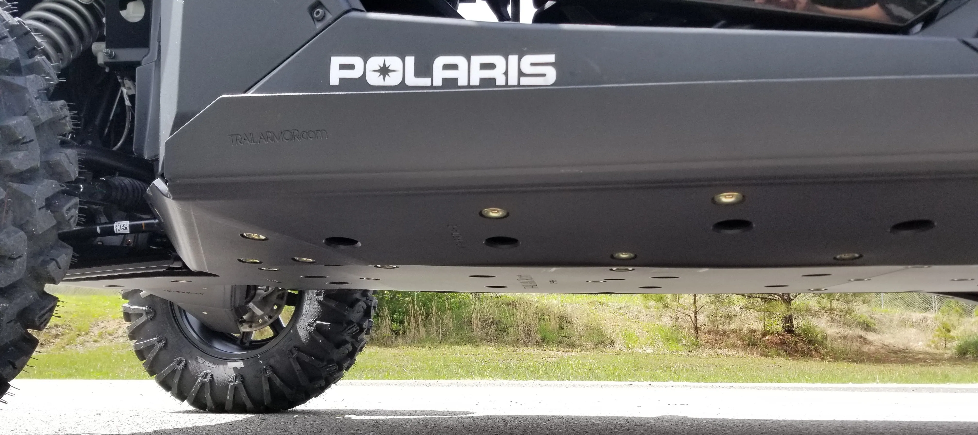 Trail Armor RZR XP Pro 4 Full Skids with Integrated Sliders or Trimmed for Extreme Kick Out Nerf Sliders