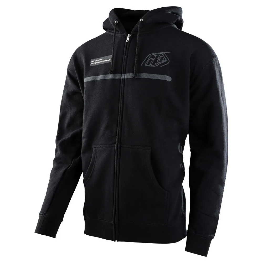 TROY LEE LINES ZIP-UP HOODED SWEATSHIRT
