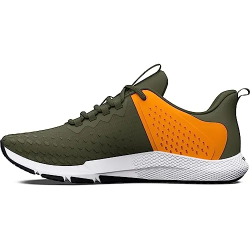 Under Armour Men's Charged Engage 2 Training Shoe, (301) Marine OD Green/Formula Orange/Black, 13, US