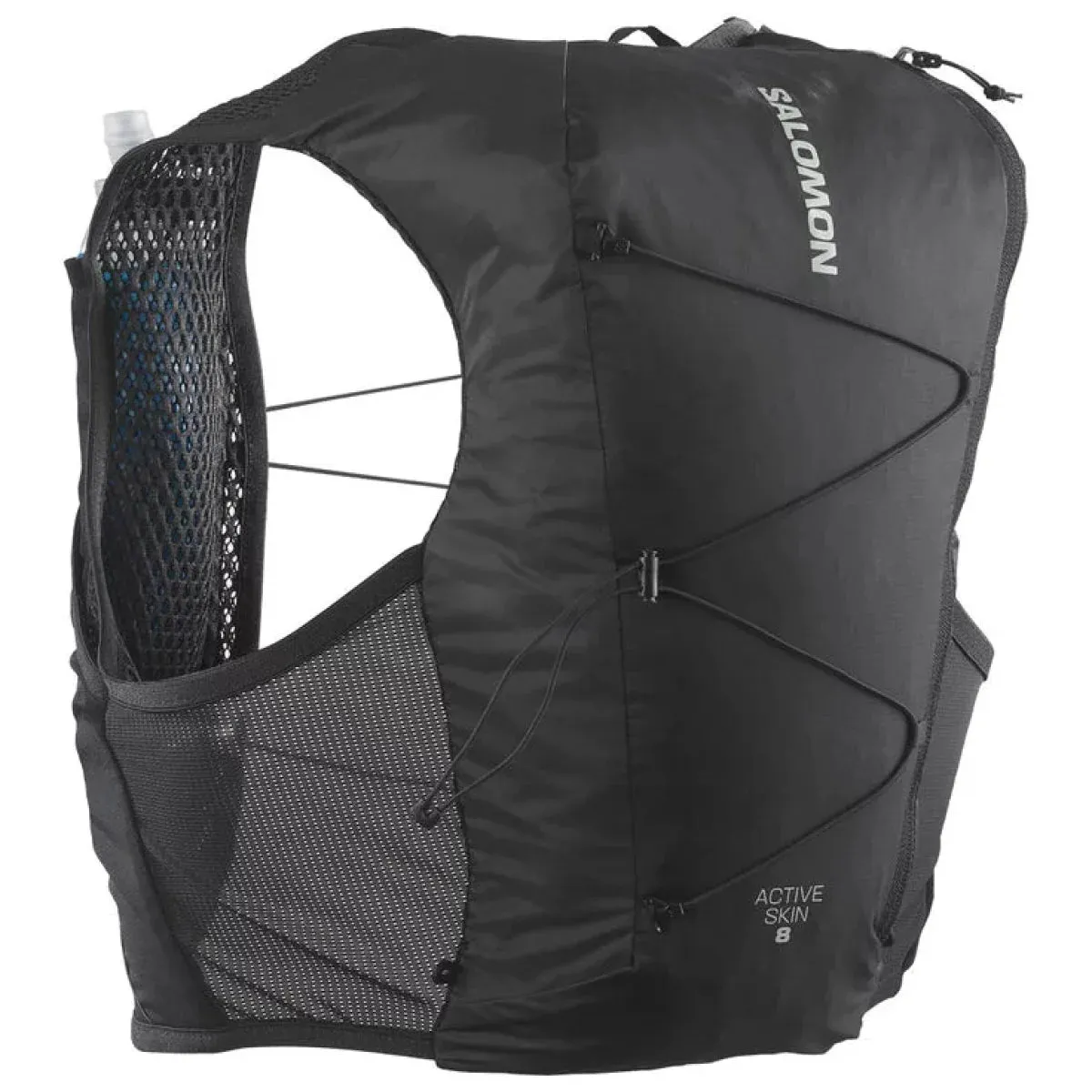 Unisex Salomon Active Skin 8L Hydration Vest with 2x500ML Soft Flasks